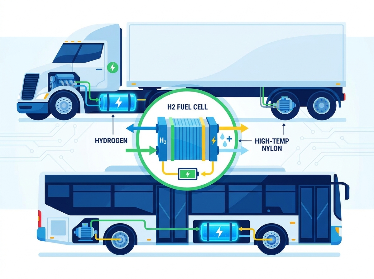 Hydrogen Fueled Vehicles in Heavy Transport